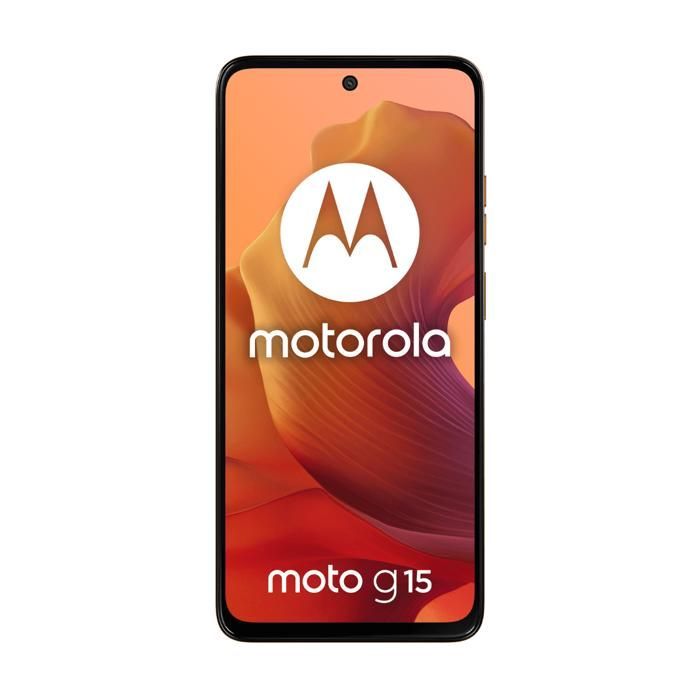 Motorola Moto G15 4G 8GB/128GB Laranja (Laranja Aurora) Dual SIM