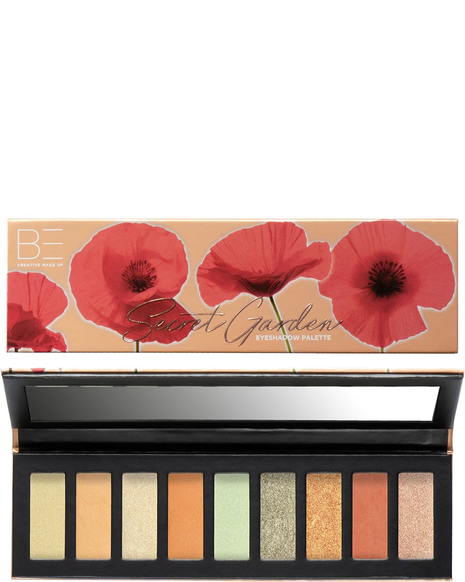 BE CREATIVE MAKE UP SECRET GARDEN COLLECTION Παλέτα σκιών ματιών