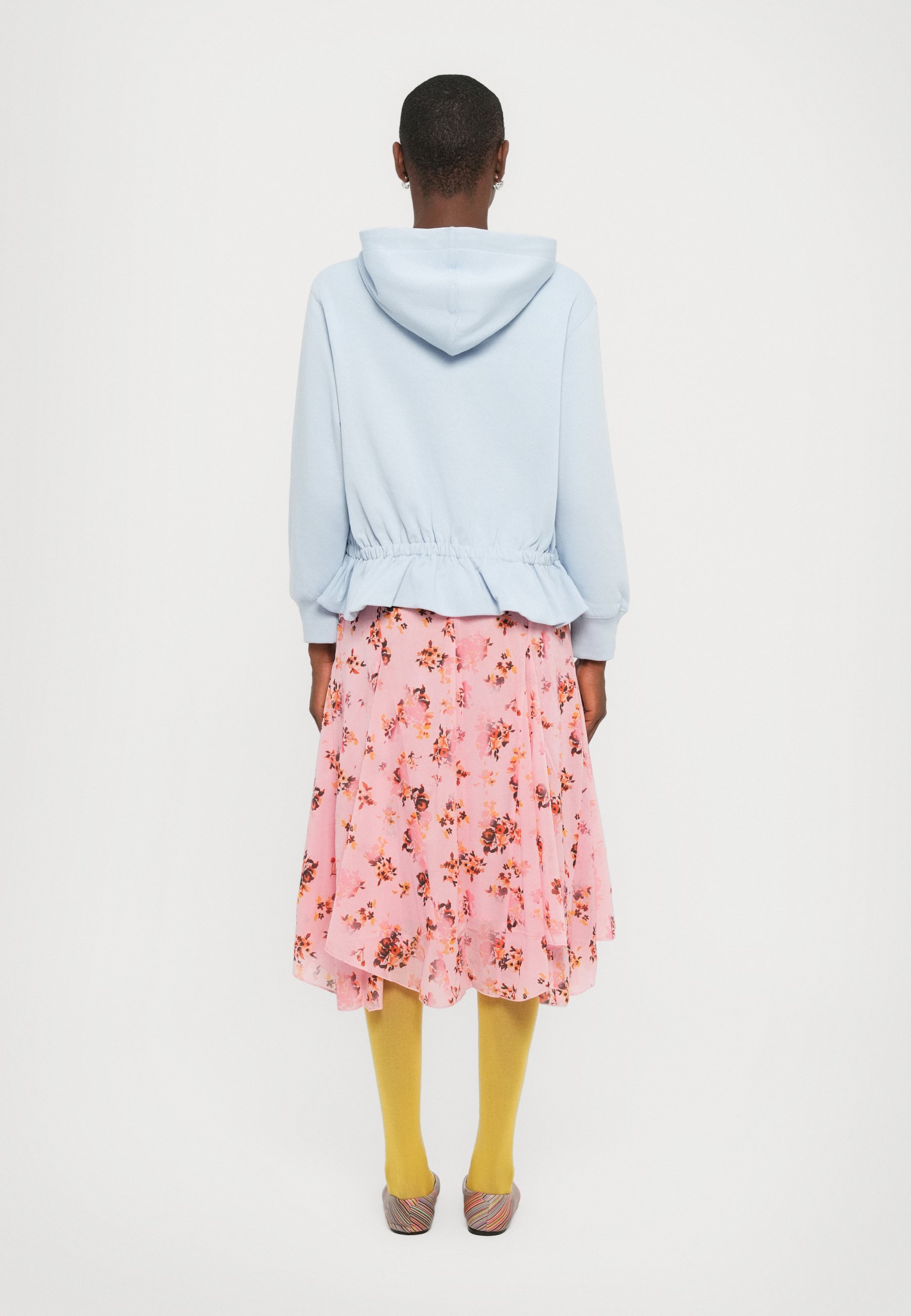 Stine Goya TERRY CINCHED WAIST - Hanorac - brunnera blue