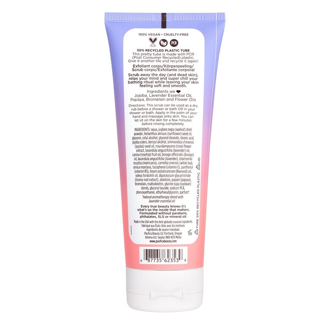 „Pacifica“ levandų ir mėnulio skonio kūno šveitiklis – 177 ml