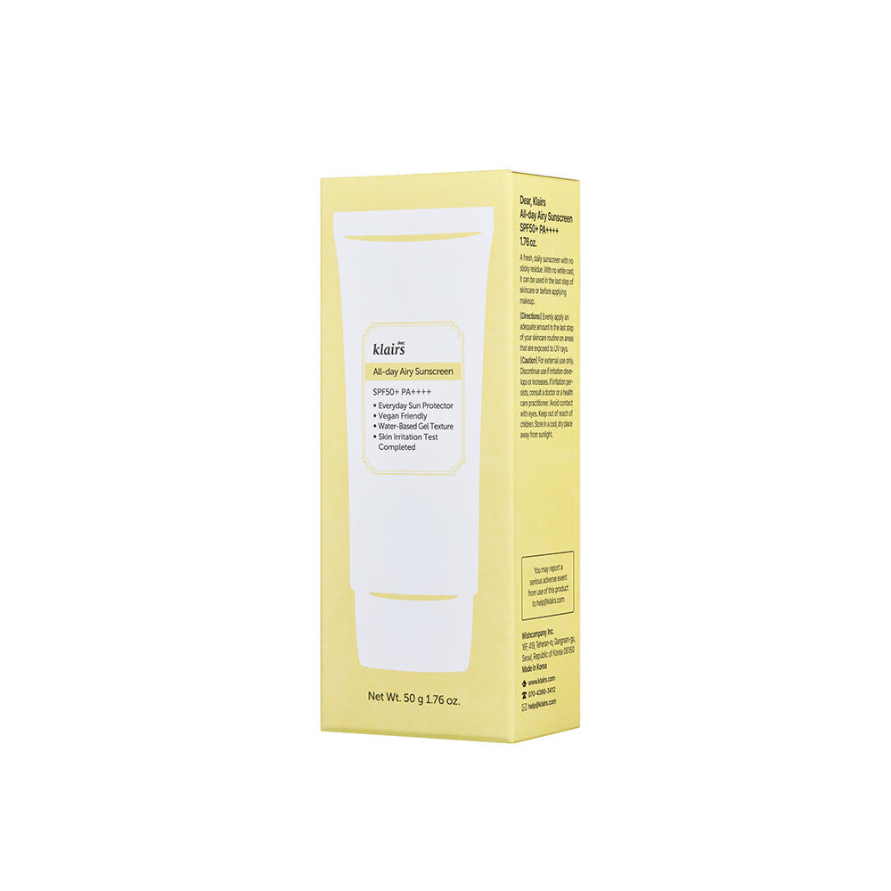 Dear Klairs All-day Airy Sunscreen