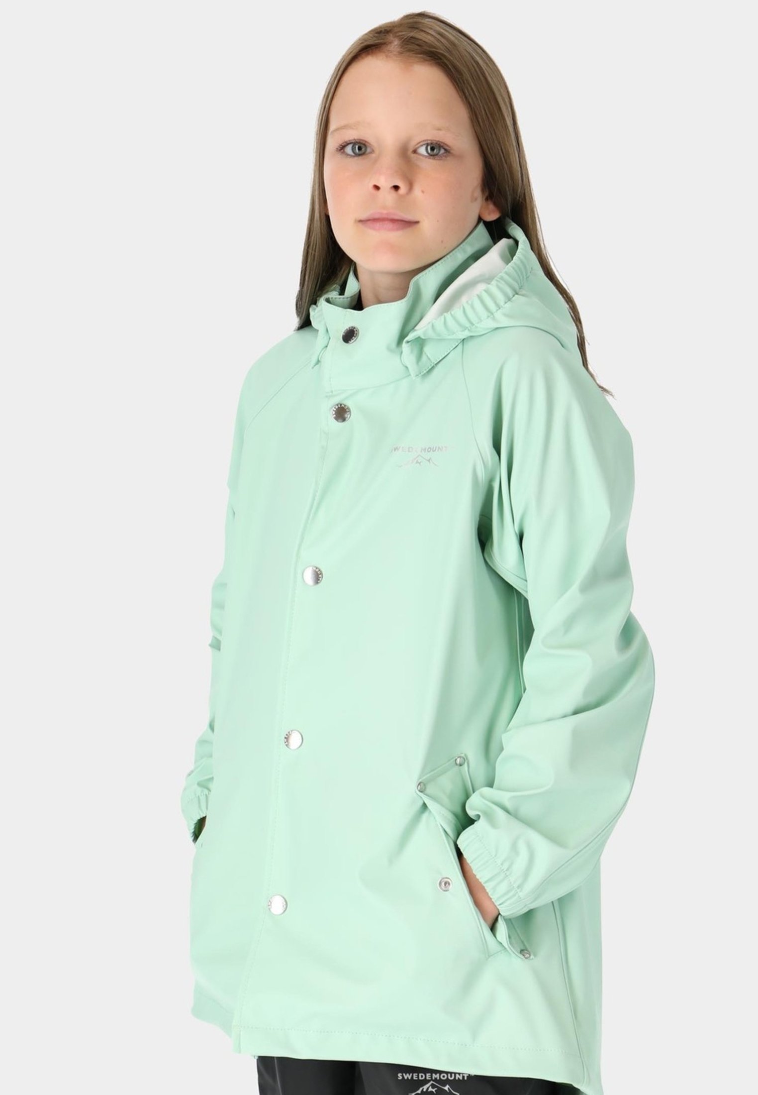 Swedemount VÄDERÖARNA JR - Veste imperméable - mint