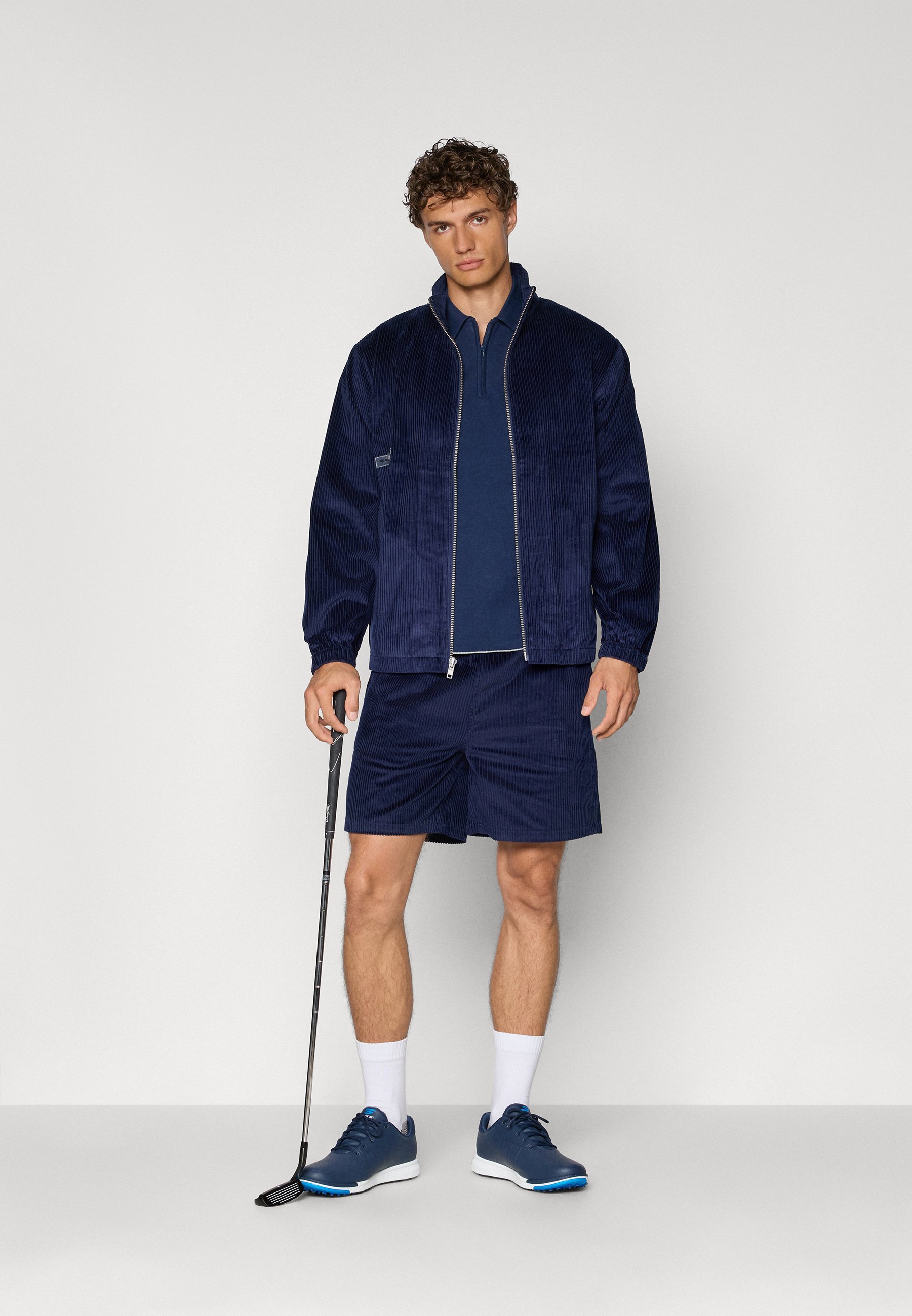 Študentska KADETSKA JAKNA KEITH BIG WALE - Športna jakna - mornarsko modra