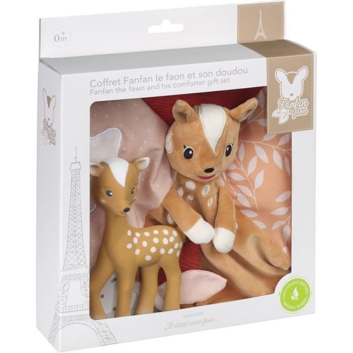 Set regalo per neonati - SOPHIE LA GIRAFFA - Peluche Fanfan