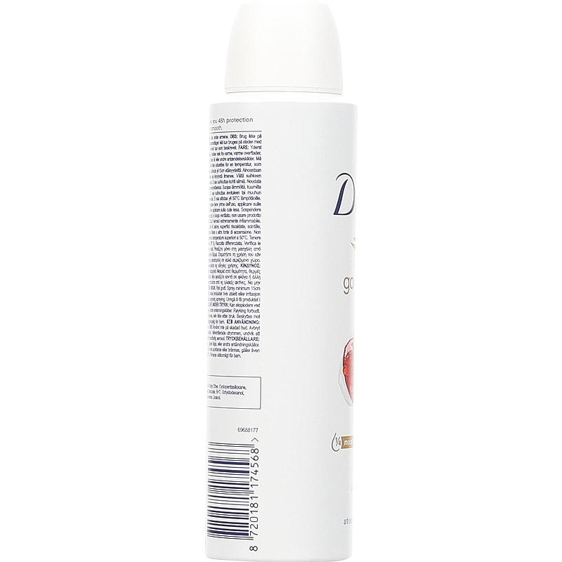 Déodorant spray Dove 150 ml Go Fresh Grenade