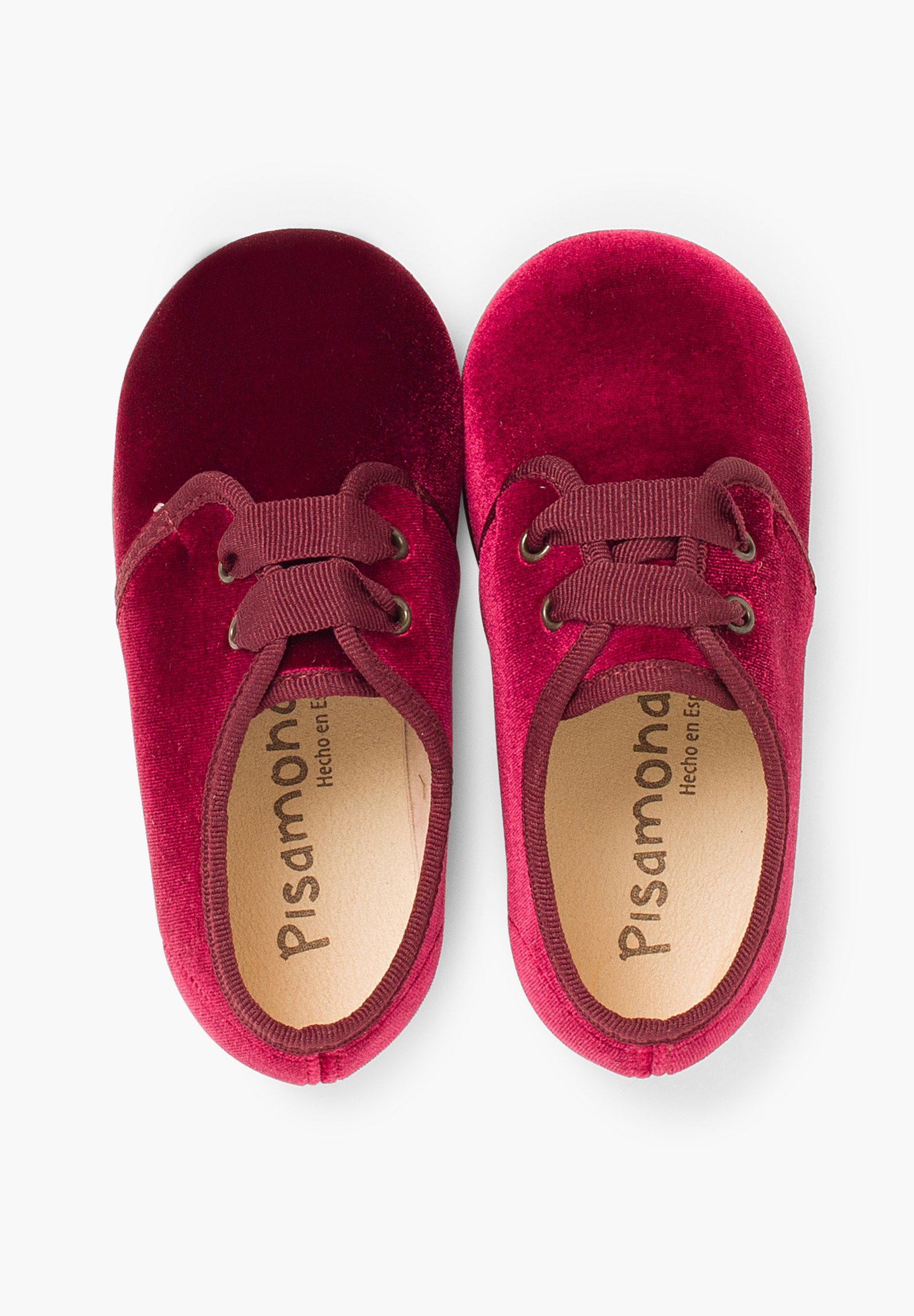 Pisamonas Chaussures bébé - bordeaux