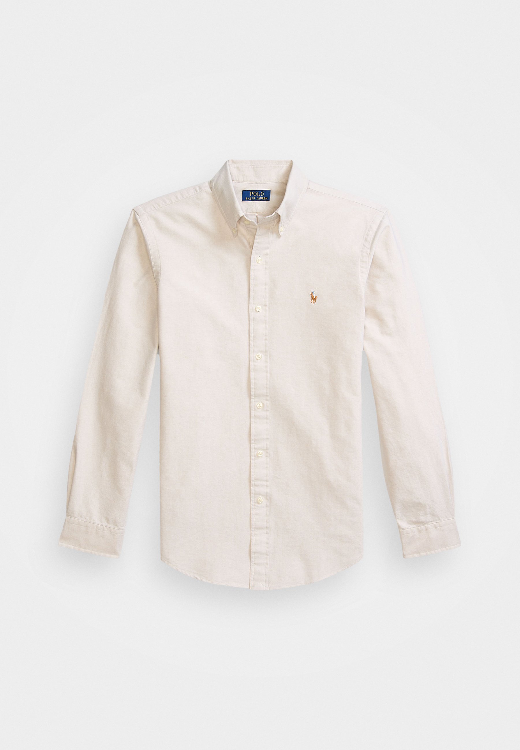 Polo Ralph Lauren CUSTOM FIT OXFORD SHIRT - Košeľa - coastal beige