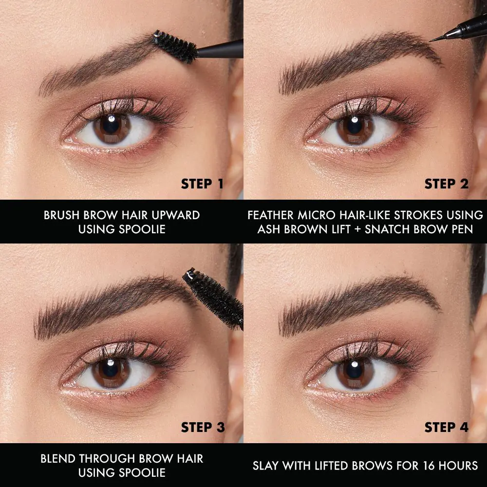 NYX Lift & Snatch! Pisak do brwi Ash Brown