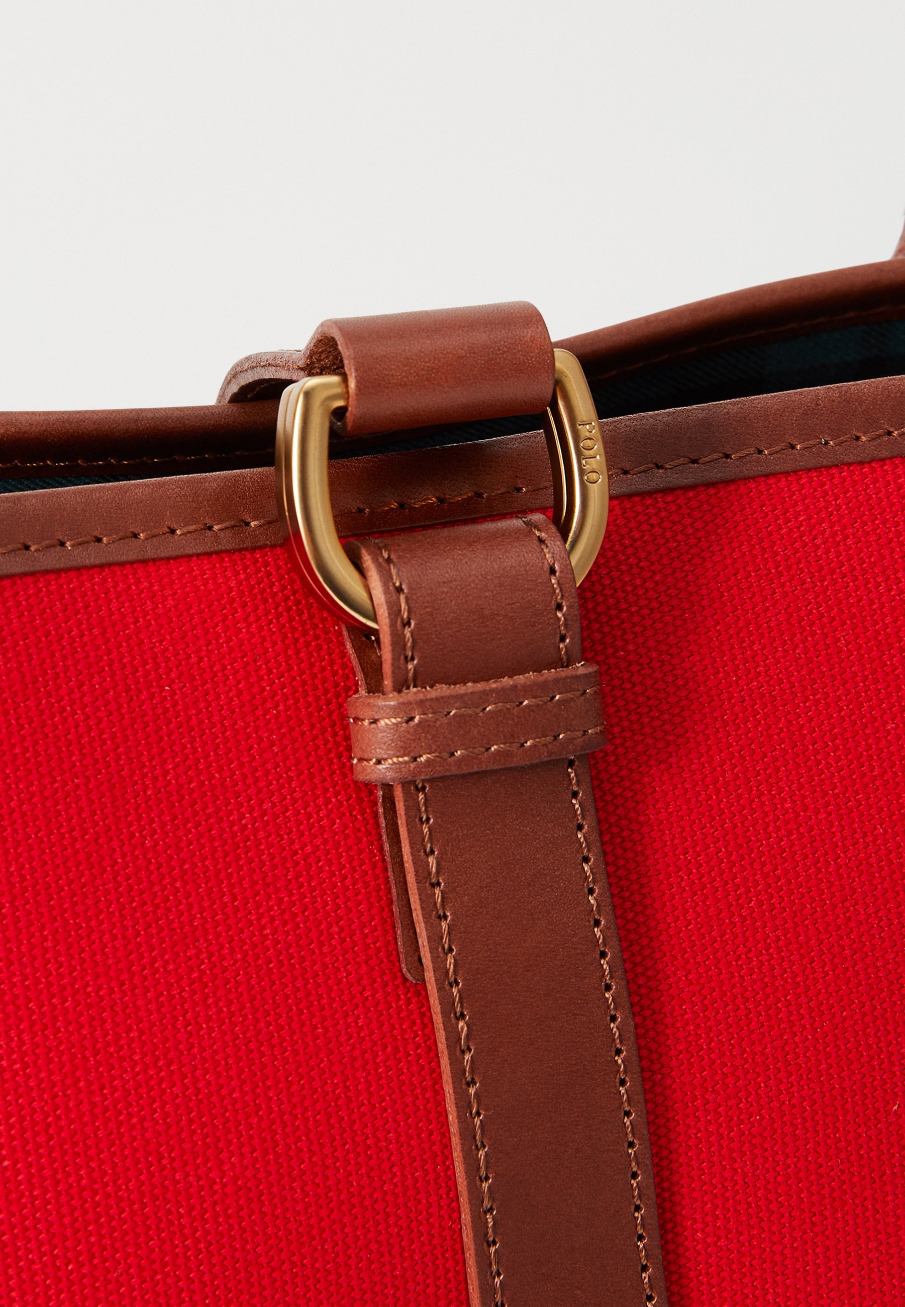 Polo Ralph Lauren DOGS TOTE UNISEX - Draagtas - rood/newport navy