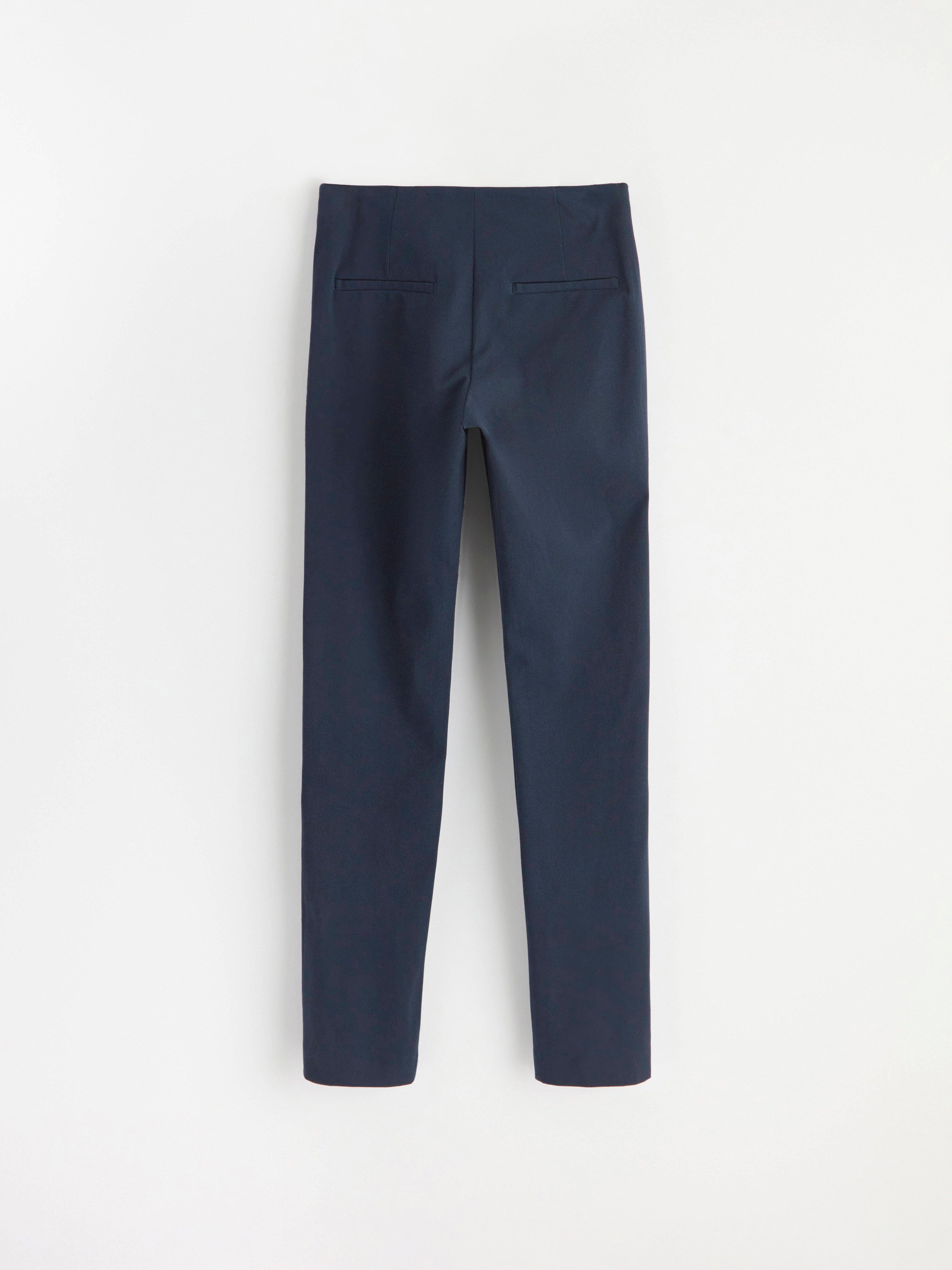 Kalhoty JONNA slim fit tmavě modré