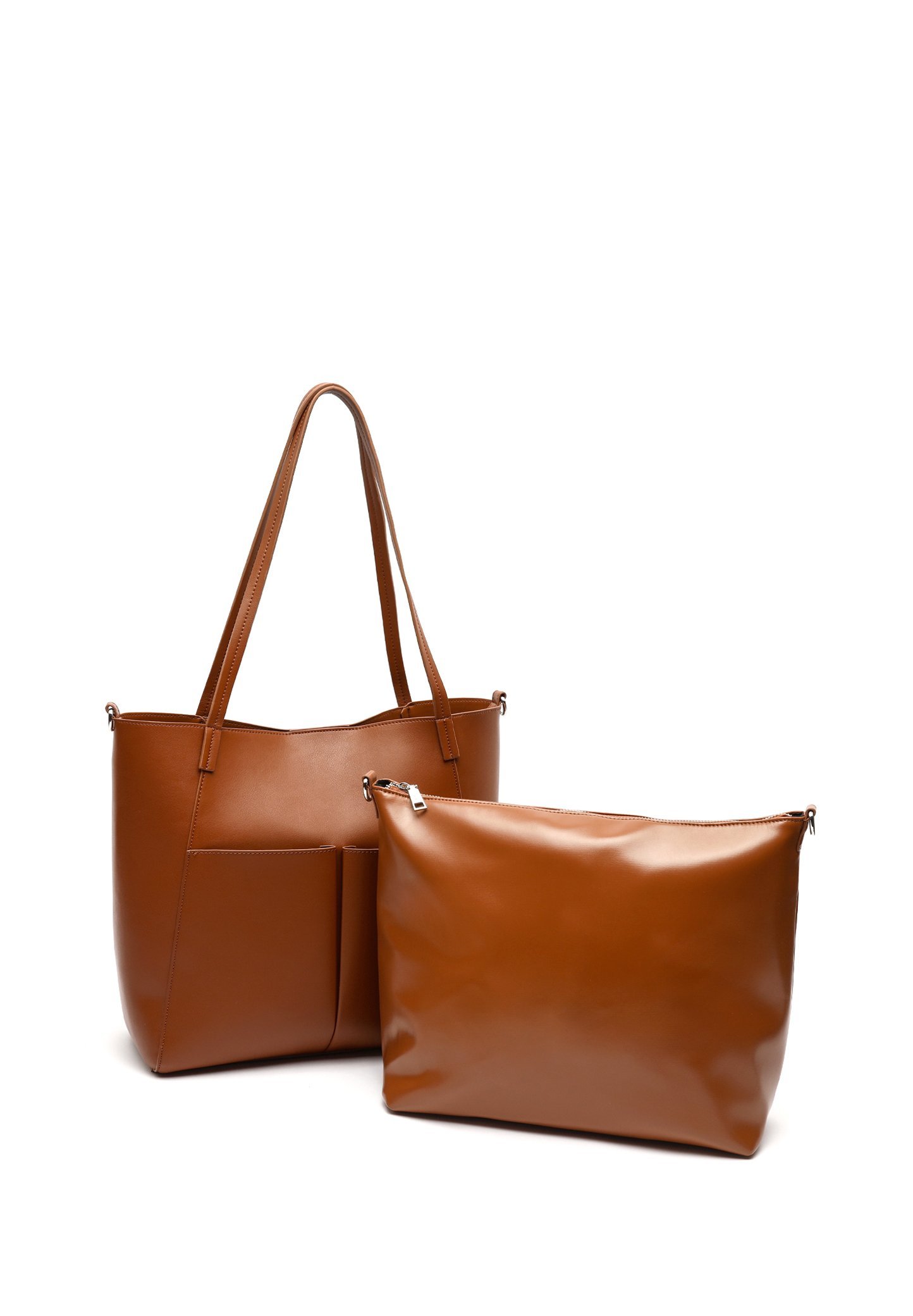 MISAKO TOCRO - Sac à main - cognac