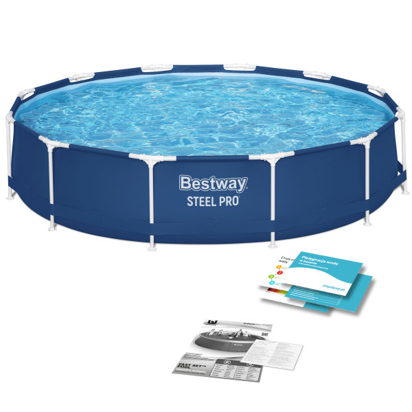 Basen ogrodowy stelażowy 366x76 Bestway 56706