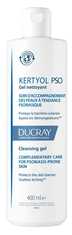 DUCRAY Ducray Kertyol PSO Gel Limpiador 400 ml Rostro y Cuerpo