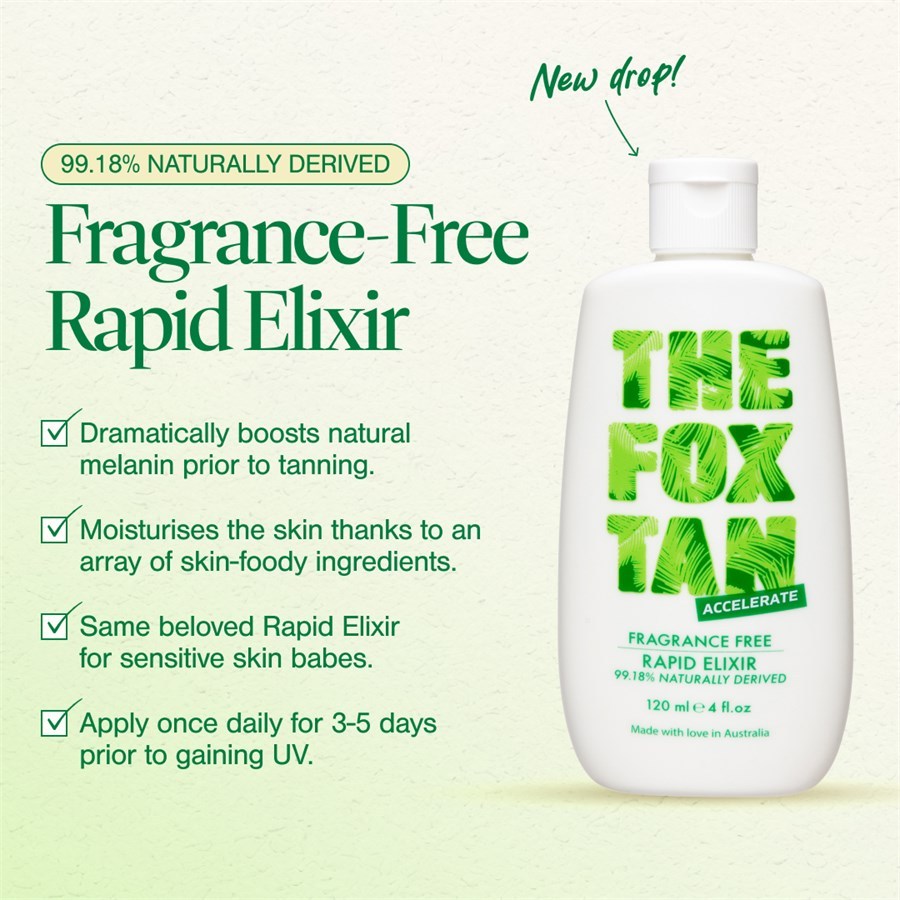 THE FOX TAN Samotamnjenje, bez mirisa, eliksir za brzo tamnjenje – 120 ml