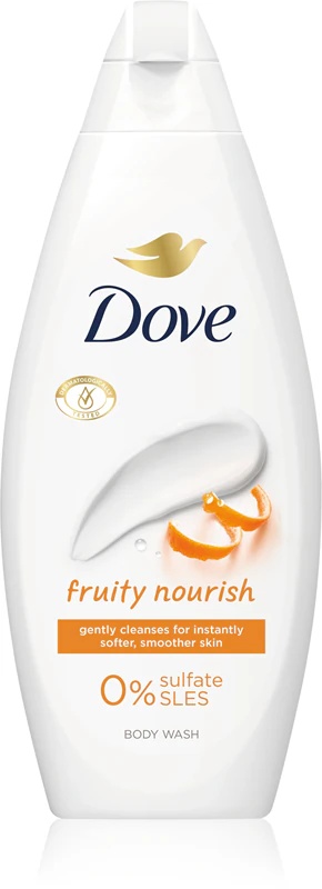 „Dove Fruity Nourish“ maitinamasis dušo želė