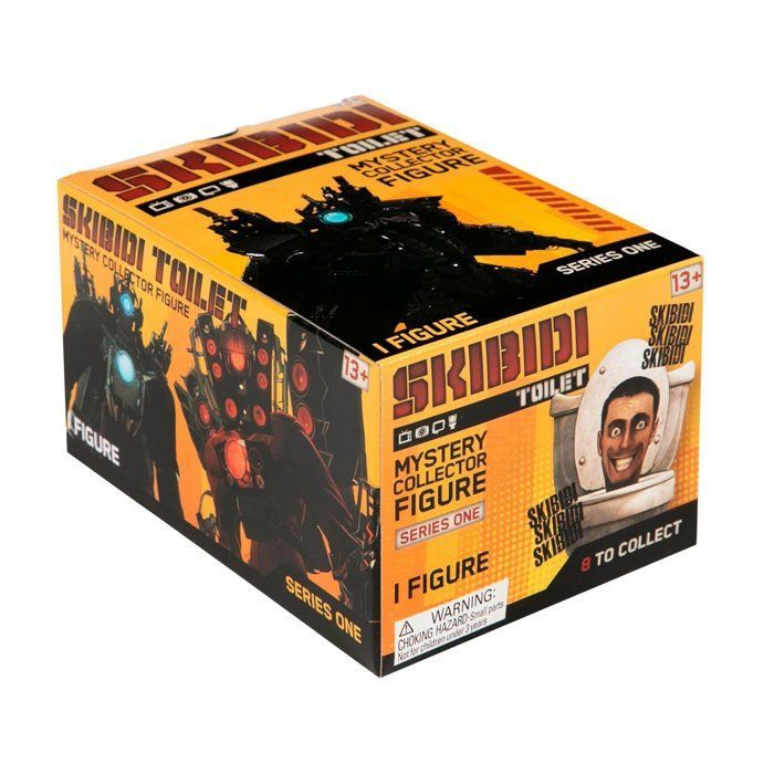 Miniatura de vaso sanitário Skibidi, 11 cm - Brinquedo colecionável divertido para crianças