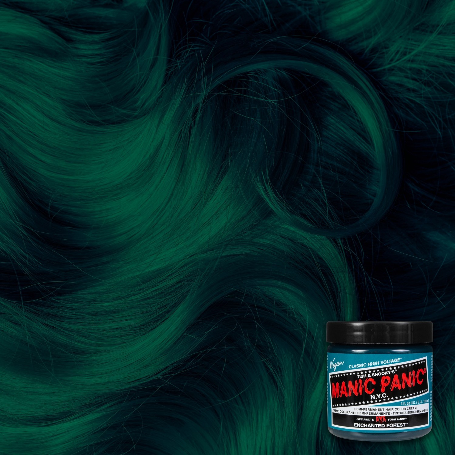 „Manic Panic“ spalvotų plaukų skalavimo priemonė „Classic High Voltage“ – 118 ml