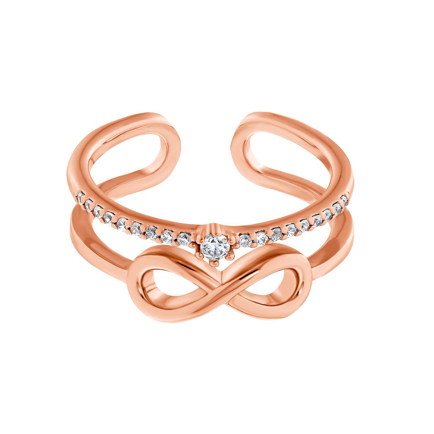Heideman Bague Blenda couleur or rose