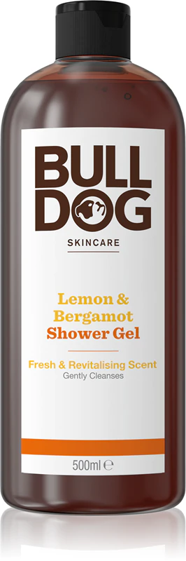 Gel de banho Bulldog Limão e Bergamota para homens