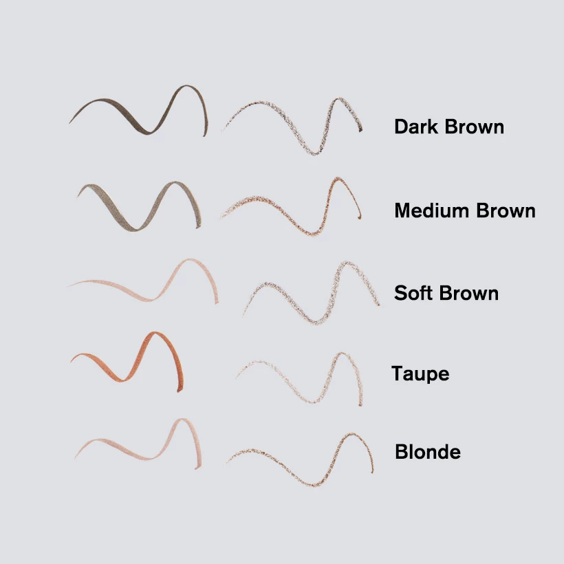 Creion de sprâncene Pro Tip Brow Brown Soft - BeautyAct