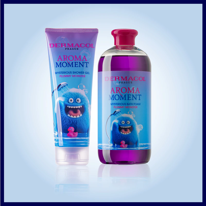 Dermacol Aroma Moment Plummy Monster pena do kúpeľa pre deti