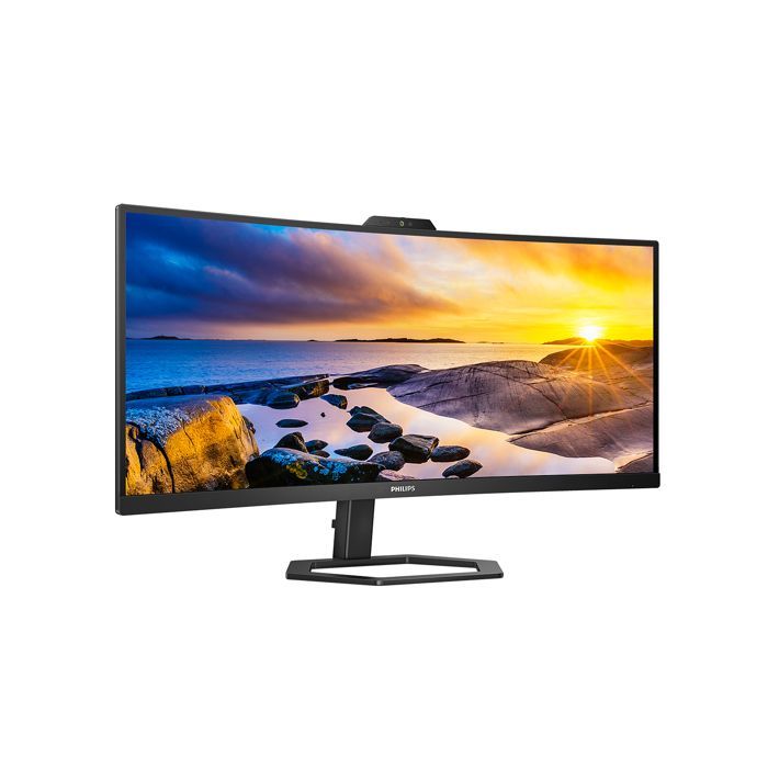 Écran - Philips - 34E1C5600HE/00 - 34 pouces - 3440 x 1440 px - Noir