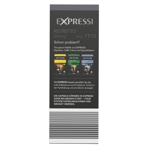 Ristretto Strong coffee capsules, 6 x 125 g