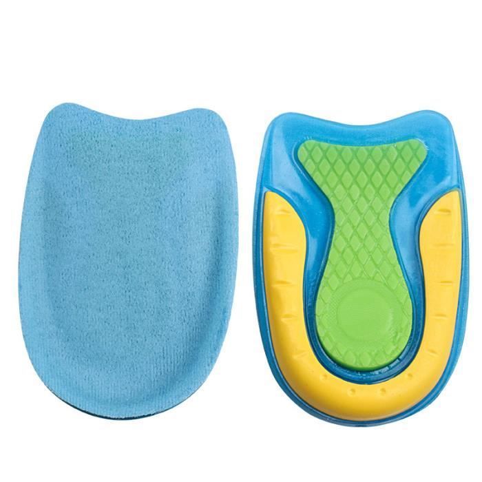 3 Paires Talonnettes en Gel de Silicone,Talonnette Epine Calcaneenne Gel Grandissante Orthopédique,Epine Calcaneenne,Tendinite L