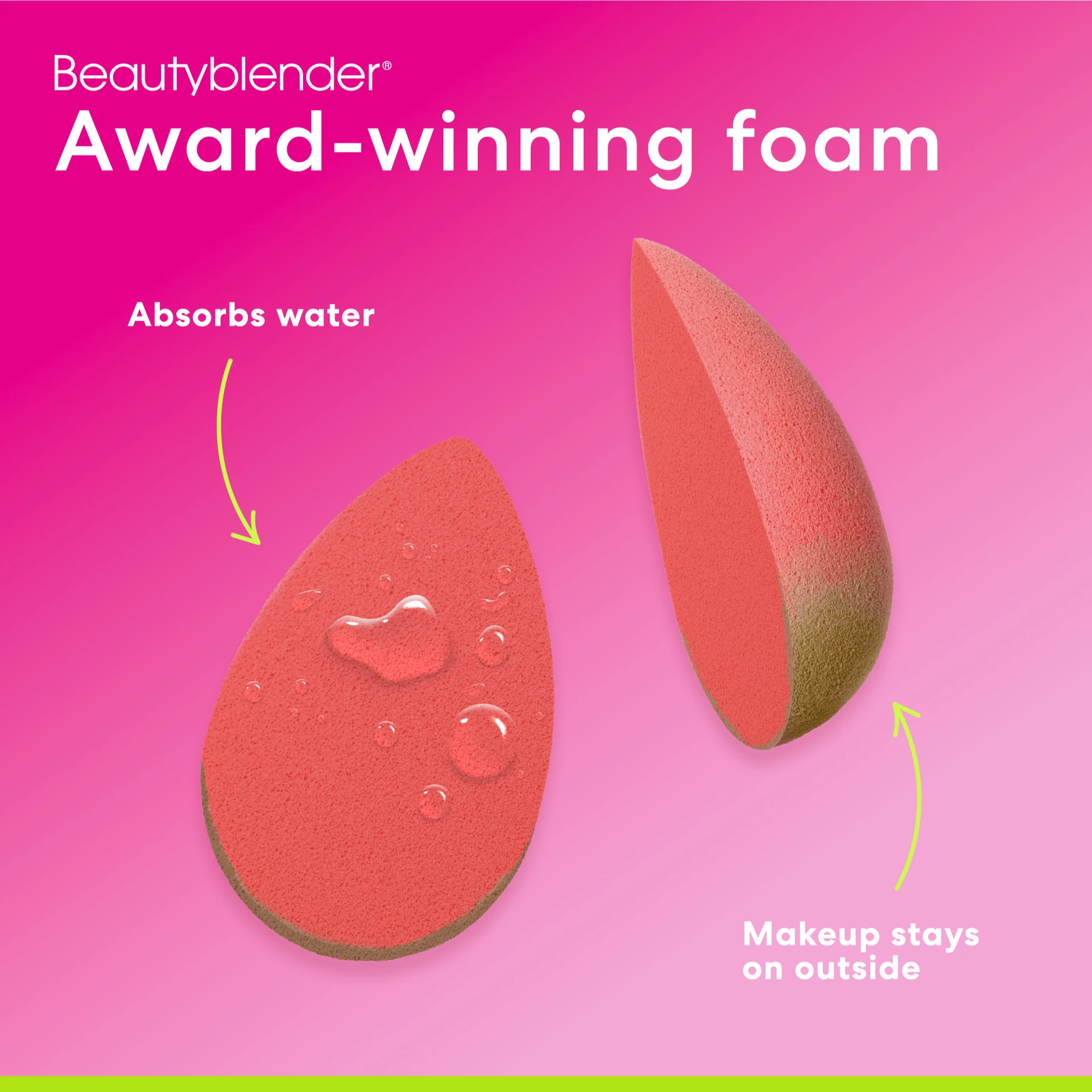 Burețel pentru fard de obraz - blender de frumusețe