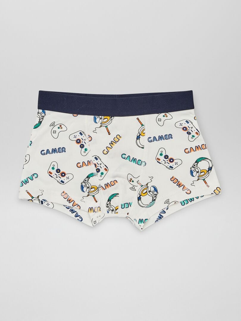 Conjunto de 3 cuecas boxer - VERDE