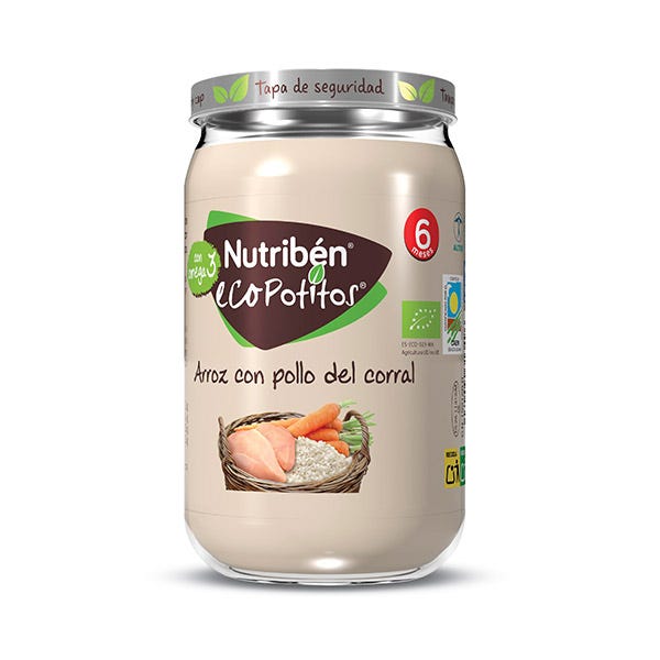 Bio dětské příkrmy z volného chovu s rýží | 235 g