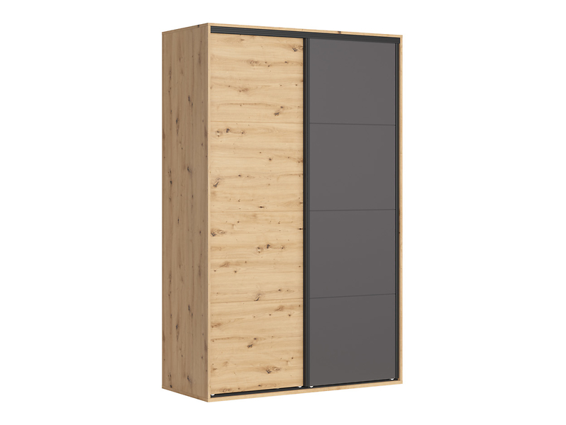 Szafa przesuwna Flex 150 cm dąb artisan/grafit