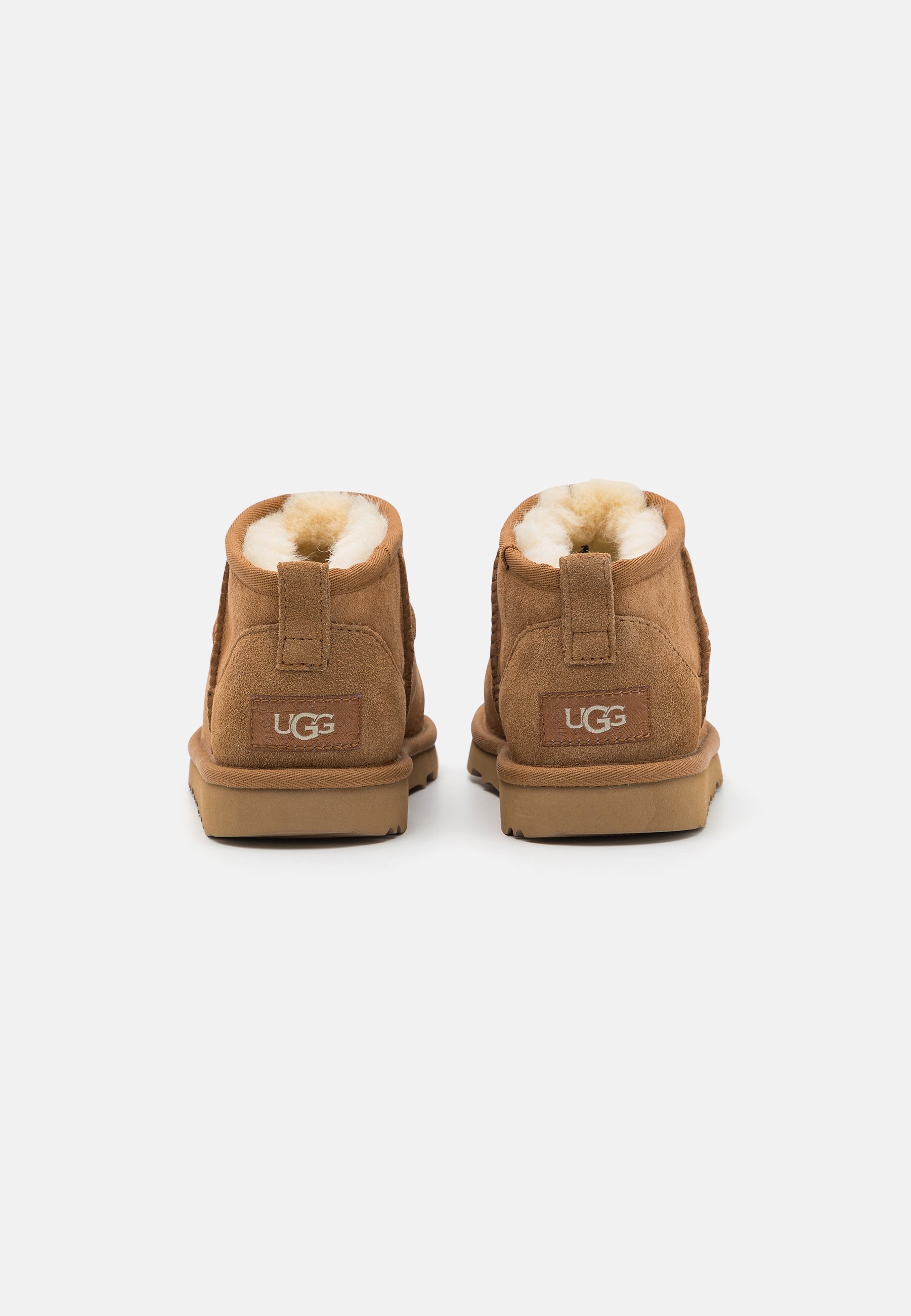 UGG CLASSIC ULTRA MINI UNISEX - Klassieke enkellaarsjes - kastanjebruin