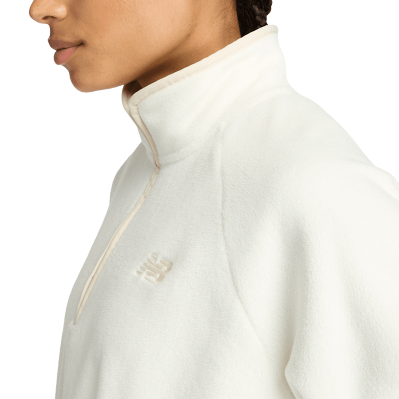 New Balance Sport Polar Fleece Halv Lynlås