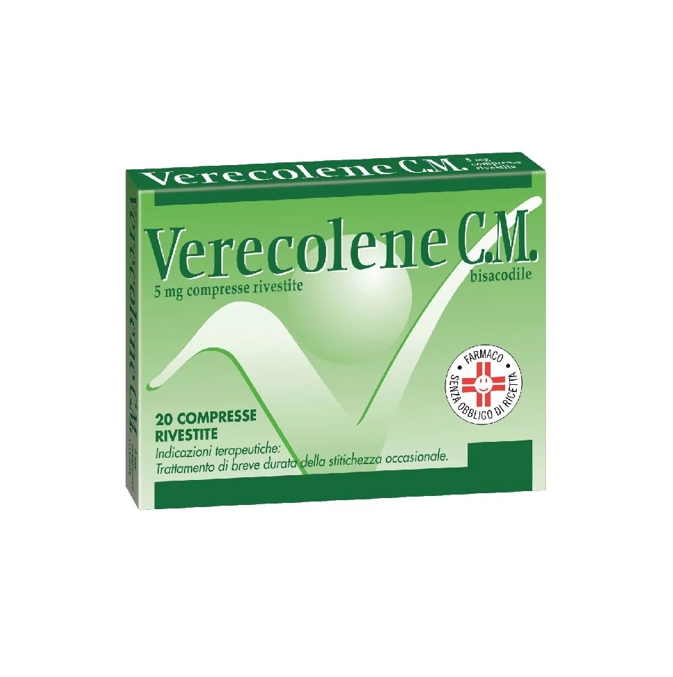 Verecolene CM 5 mg 20 comprimidos recubiertos con película Estreñimiento ocasional