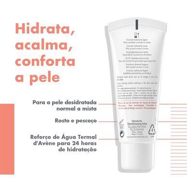„Avène Hydrance“ lengva drėkinamoji emulsija normaliai ir mišriai odai 40 ml