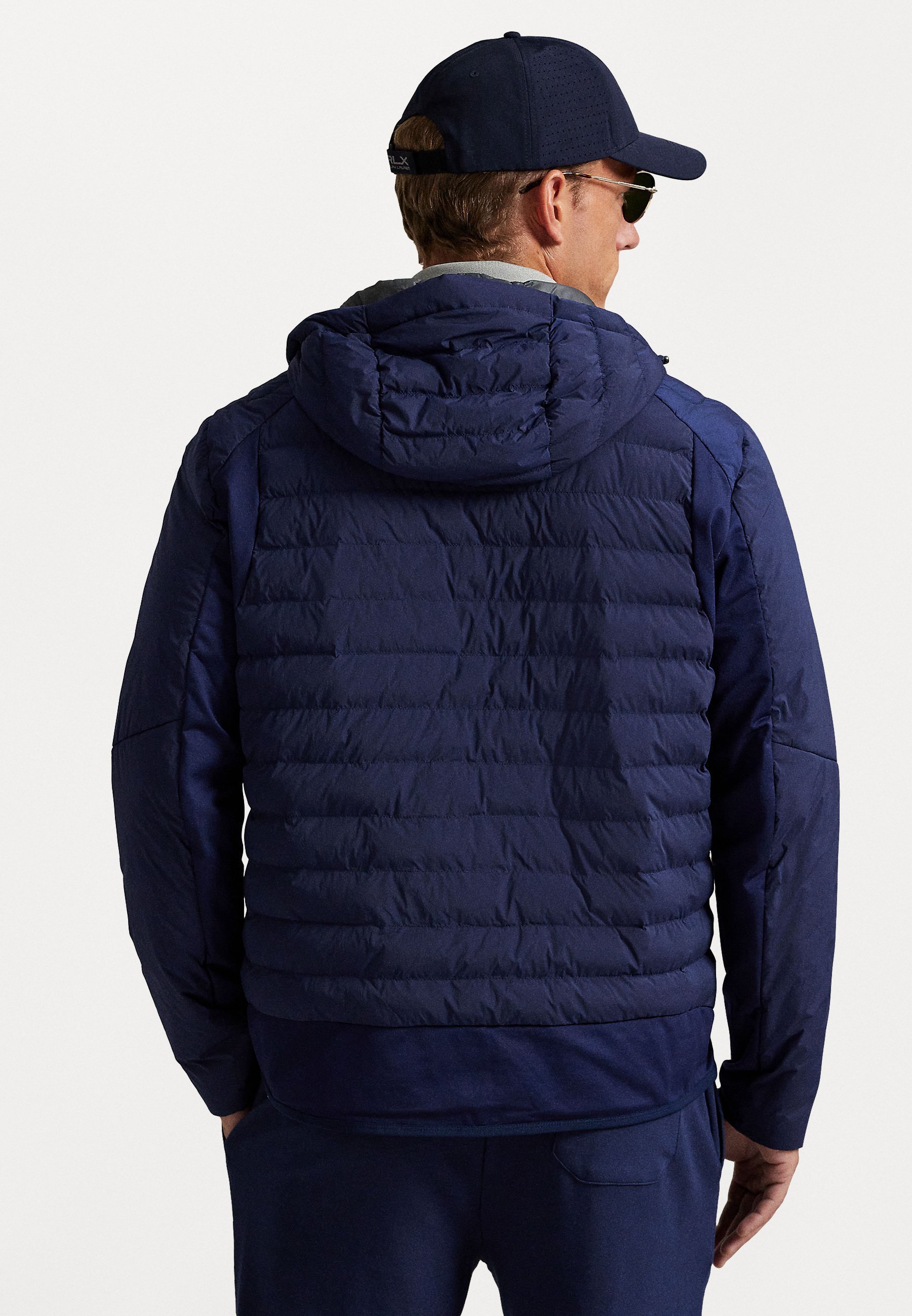 Polo Ralph Lauren gewatteerde jas met capuchon - Outdoorjas - verfijnd marineblauw