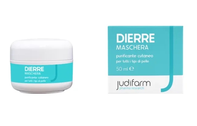 Dierre Reinigend Masker voor alle huidtypen 50 ml Reinigt de huid