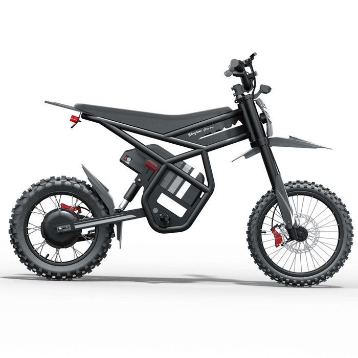 Moto Electrique Tout Terrain 3000W, Mini Moto GT54 Pro -60V 25Ah, Vitesse 65km/h, Autonomie Etendue, Freins Hydrauliques, Ado Adulte