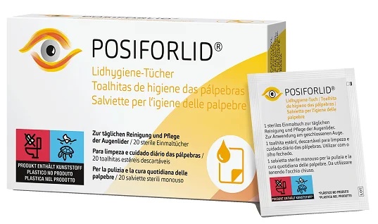 URSAPHARM Posiforlid oogreinigingsdoekjes 20 stuks