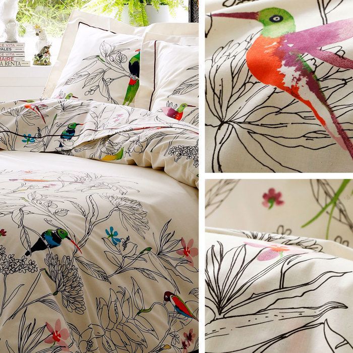 Lenzuolo piano 240x310 cm in cotone AMAZONIA ecru