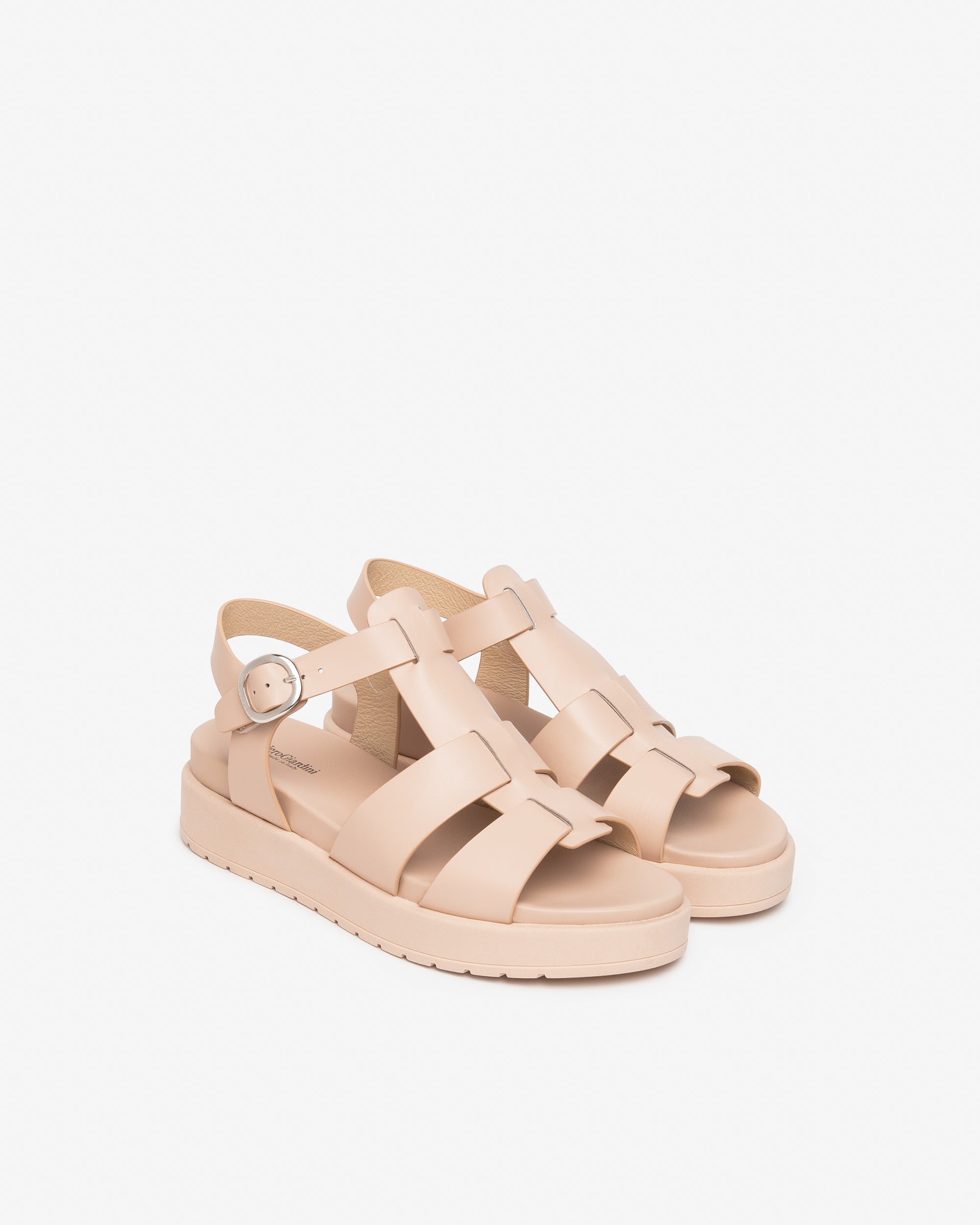  Damen-Ledersandalen