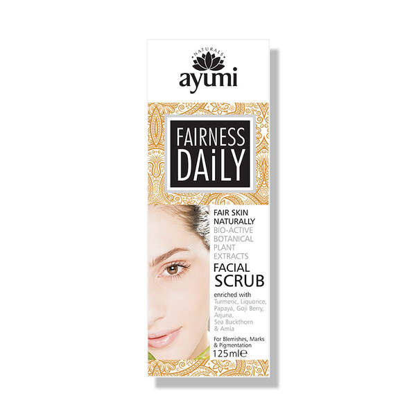 Exfoliante facial iluminador Ayumi Naturals Fairness 125 ml