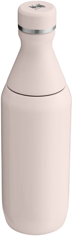 Garrafa de água Stanley All Day Slim, pequena, em aço inoxidável.