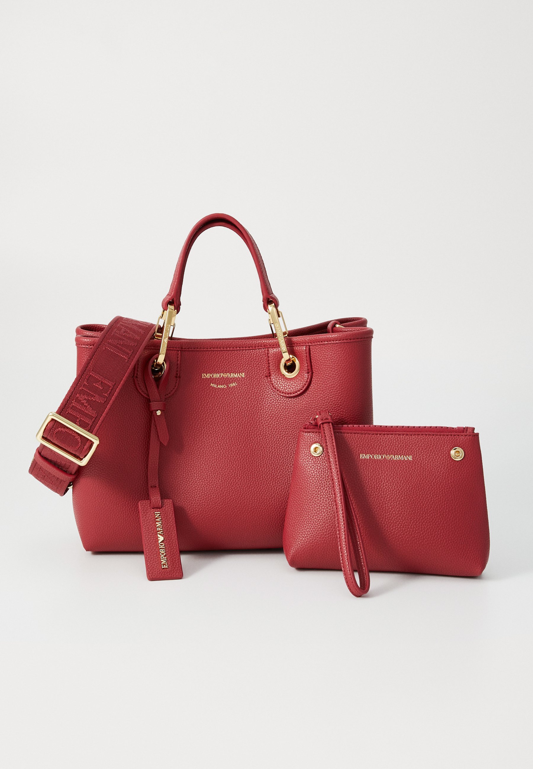 Emporio Armani BAG SETSET - Handtas - carmine/taupe
