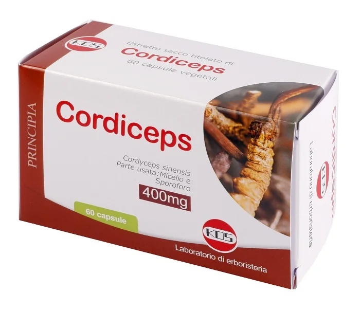 KOS Kos Cordiceps Trockenextrakt Nahrungsergänzungsmittel 60 Tabletten