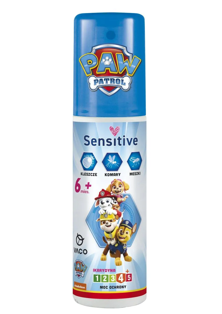 Vaco Psi Patrol Ikarydyna 10% - Płyn na kleszcze, komary i meszki 90 ml