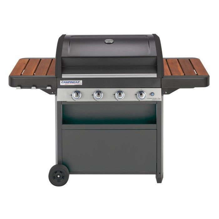 Barbacoa de gas - CAMPINGAZ - Serie 4 Classic WLD - 4 quemadores de acero inoxidable - Multicocción