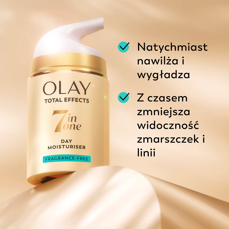 Creme de dia hidratante antienvelhecimento Olay Total Effects 7 em 1