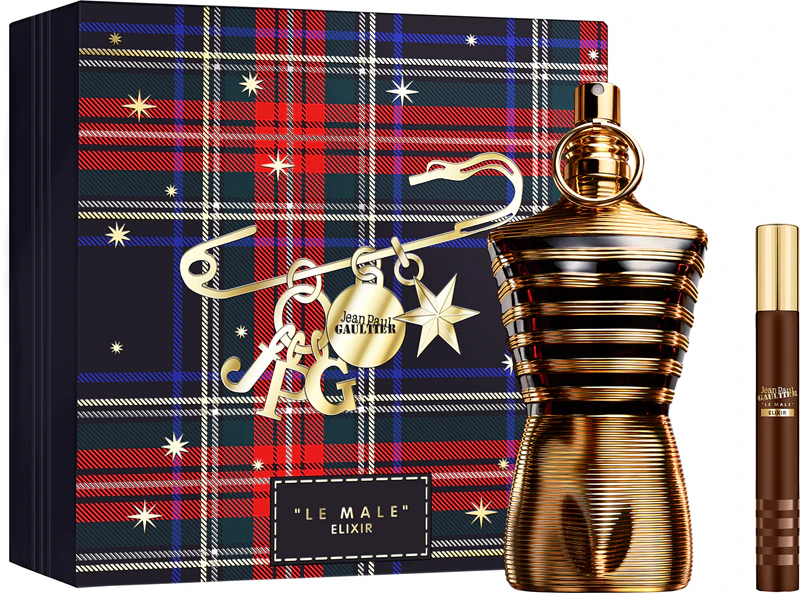 Darčeková súprava mužského elixíru Jean Paul Gaultier Le Male Elixir pre mužov